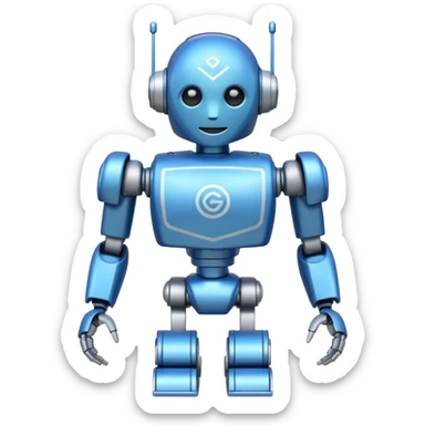 I want an emoji representing AI and the company Guidewire sticker