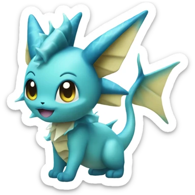 Vaporeon sticker