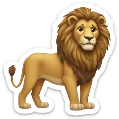 LION sticker