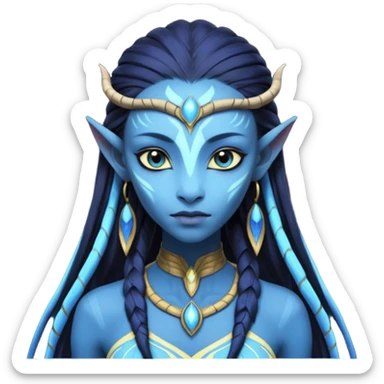 Neytiri   from Avatar movie sticker