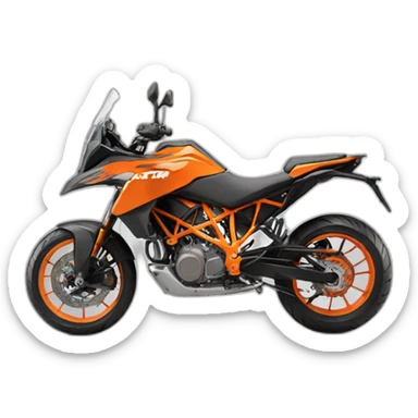 Moto ktm sticker