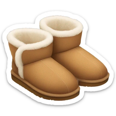 Ugg slippers sticker