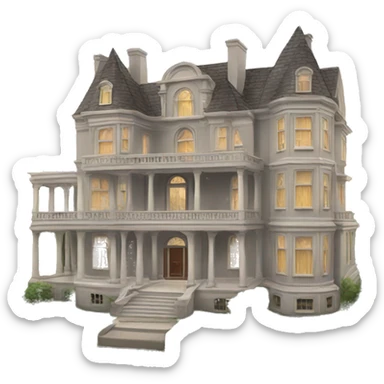 Mansion sticker