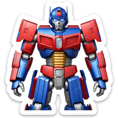 optimus prime sticker