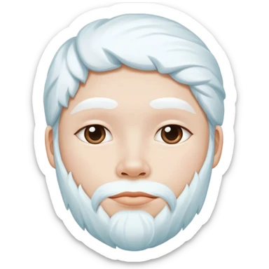 greenland citizen standing full scale sticker