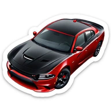 Dodge charger hellcat  sticker