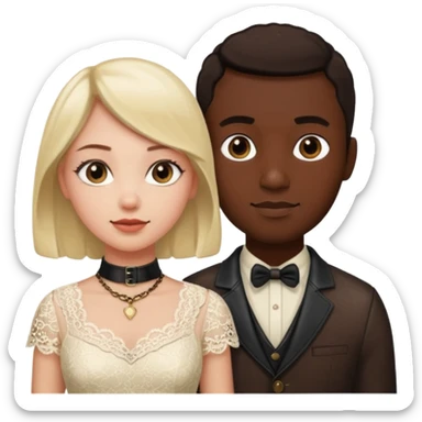 Mistress and slave sticker