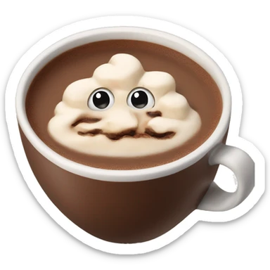 Hot chocolate  sticker