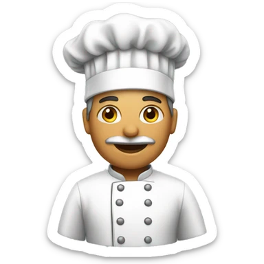 Chef Cooking sticker