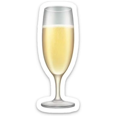 Champagne glasses  sticker