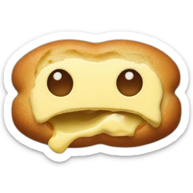 Nuttela mit butter sticker