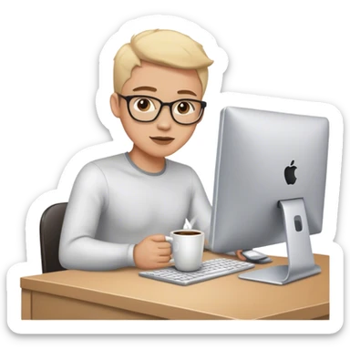 Indie Hacker setup sticker