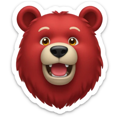 cornell big red bear sticker