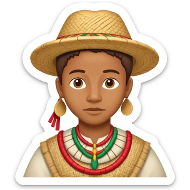 Malagasy caless sticker