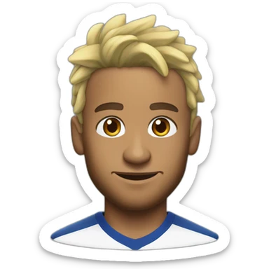 Joueur joueur de foot Neymar sticker