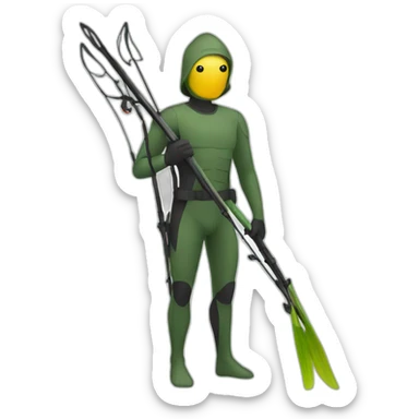 spearfishing sticker