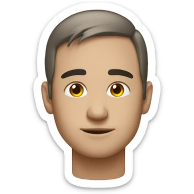 gans met mes sticker