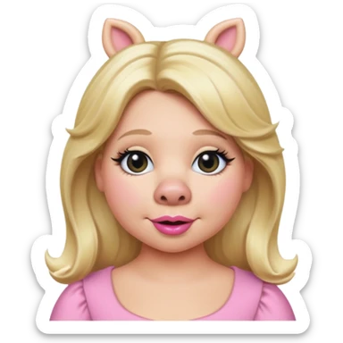 miss piggy sticker