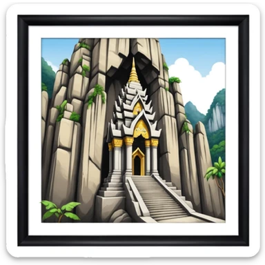 Batu caves sans le  sticker