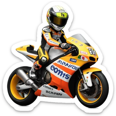 Moto gp sticker