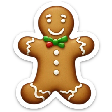 Christmas Gingerbread sticker