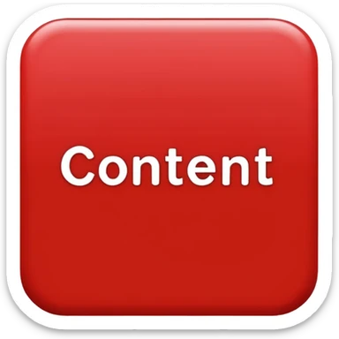 A label with the word “CONTENT” in red sticker