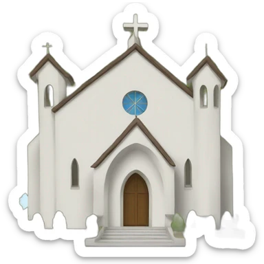 A church sticker