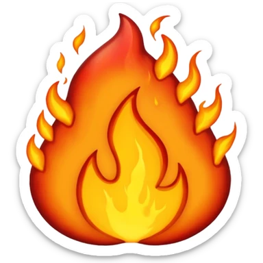 magma symbol sticker