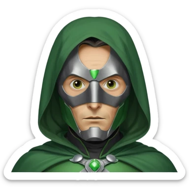 Mads Mikkelsen as Doctor Victor von Doom No mask sticker
