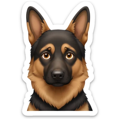 Berger allemand sticker