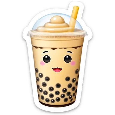 Bubble Tea sticker