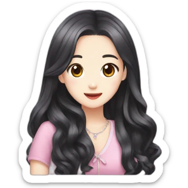 jisoo from blackpink sticker