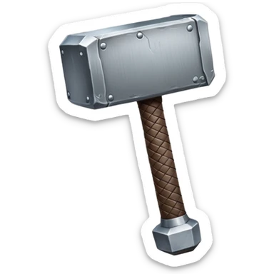thor's hammer mjolnir sticker