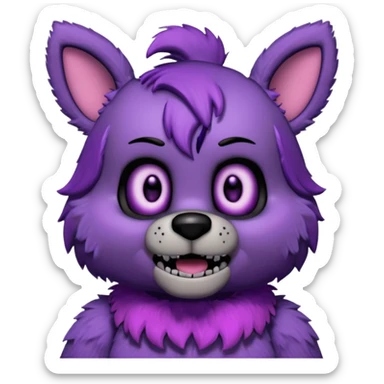 Bonnie from the Five Nights At Freddy's movie sticker