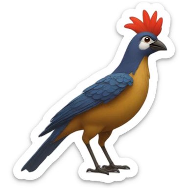 Le roi et l’oiseau sticker