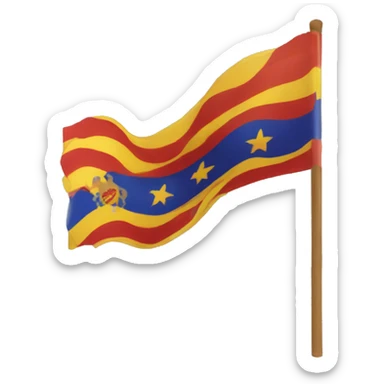 Falange española bandera sticker
