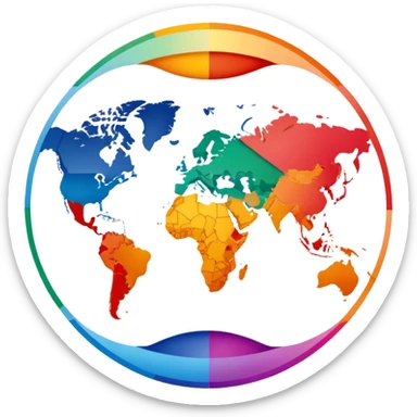 world economy sticker