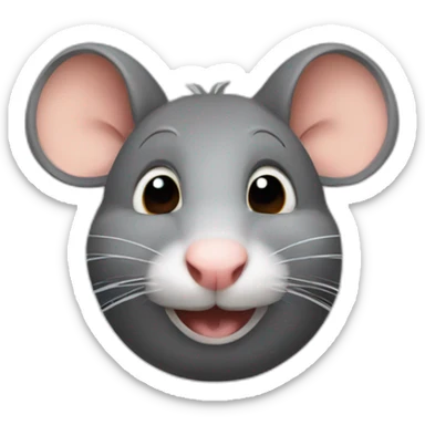 Rat arrested by the farmer sticker