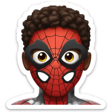 Spider Man miles morales  sticker