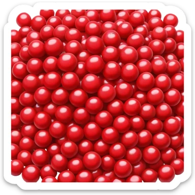 emoji de frutos rojos sticker