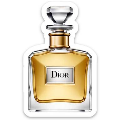 Dior parfum sticker