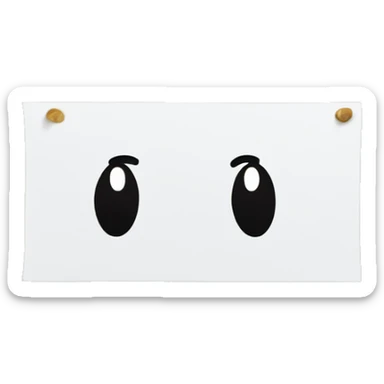 Notice Board sticker