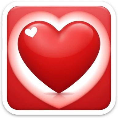 a heart with hearts  sticker