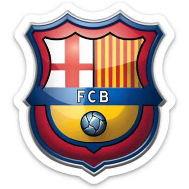Escudo del FC Barcelona  sticker