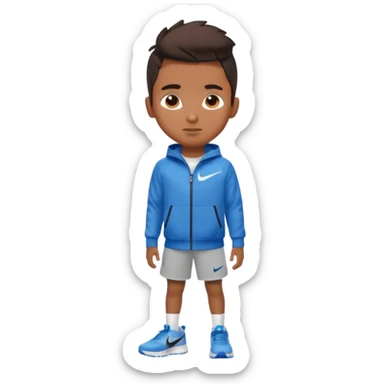 Nike tech with brown boy  sticker