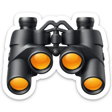 Create the emoji of the binocular sticker