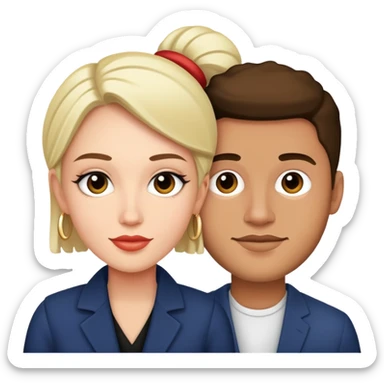 Tefi y jetset josh king  sticker