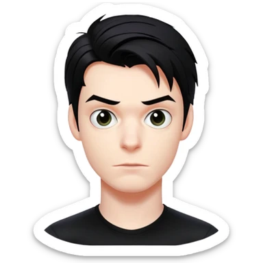 Emo Peter Parker from Spider-Man 3 sticker