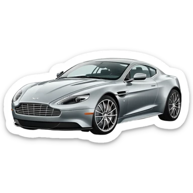 Logo Aston Martin sticker