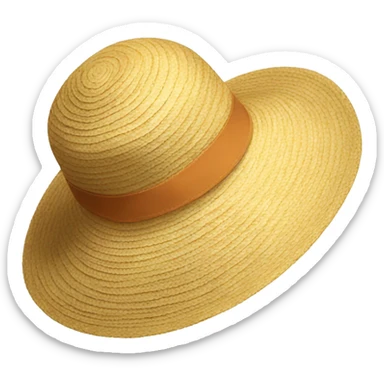  sun hat sticker